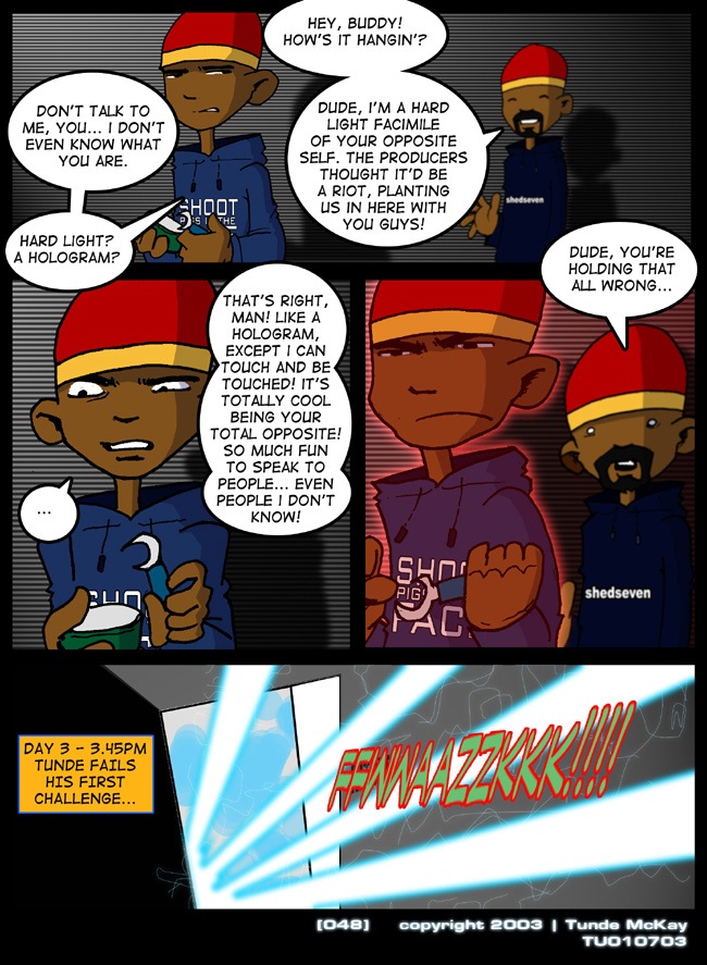 Tunde Displays Restraint